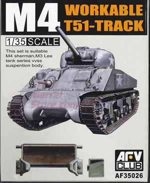 Afv Club - M4/M3 T51 SHERMAN TRACKS Afv Club - M4/M3 T51 SHERMAN TRACKS